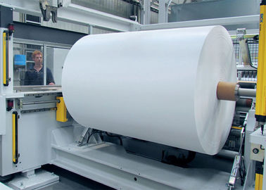 ประเทศจีน เครื่องเคลือบถ้วยกระดาษ Pe เครื่องเคลือบพลาสติกม้วนสายการผลิตฟิล์มระบายอากาศ โรงงาน
